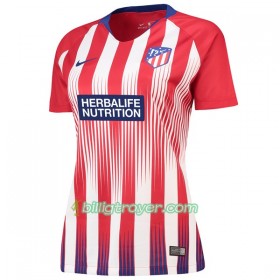 Billige Fotballdrakter Atlético Madrid Dame Hjemmedraktsett 2018/19 Kortermet
